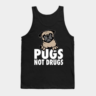 Pugs Not Drugs - Pug Tank Top